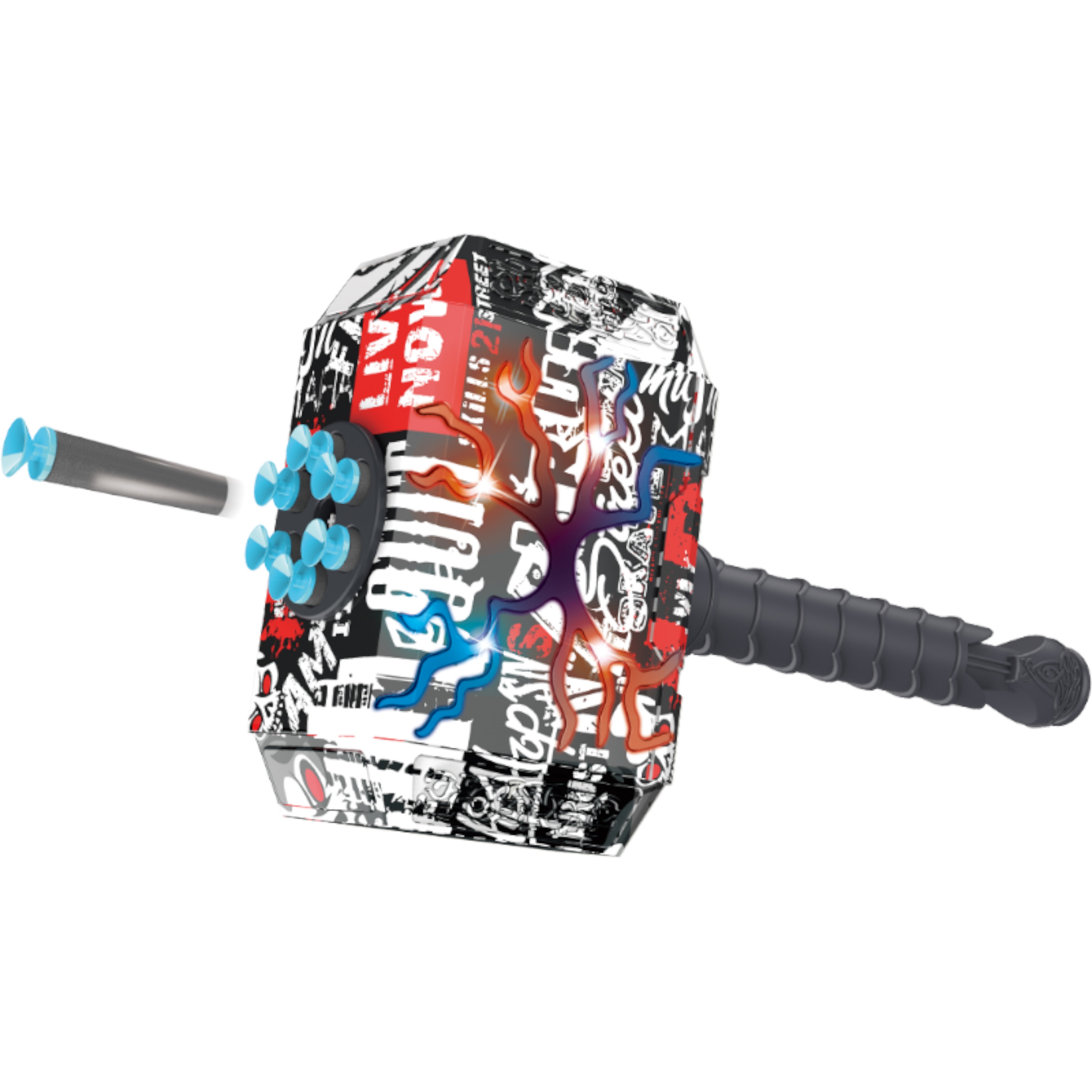 Blaster Shots Toy Gun The-Avengers Manual Thor's Hammer Blaster